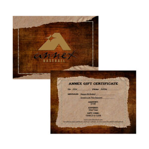 Annex Gift Certificate