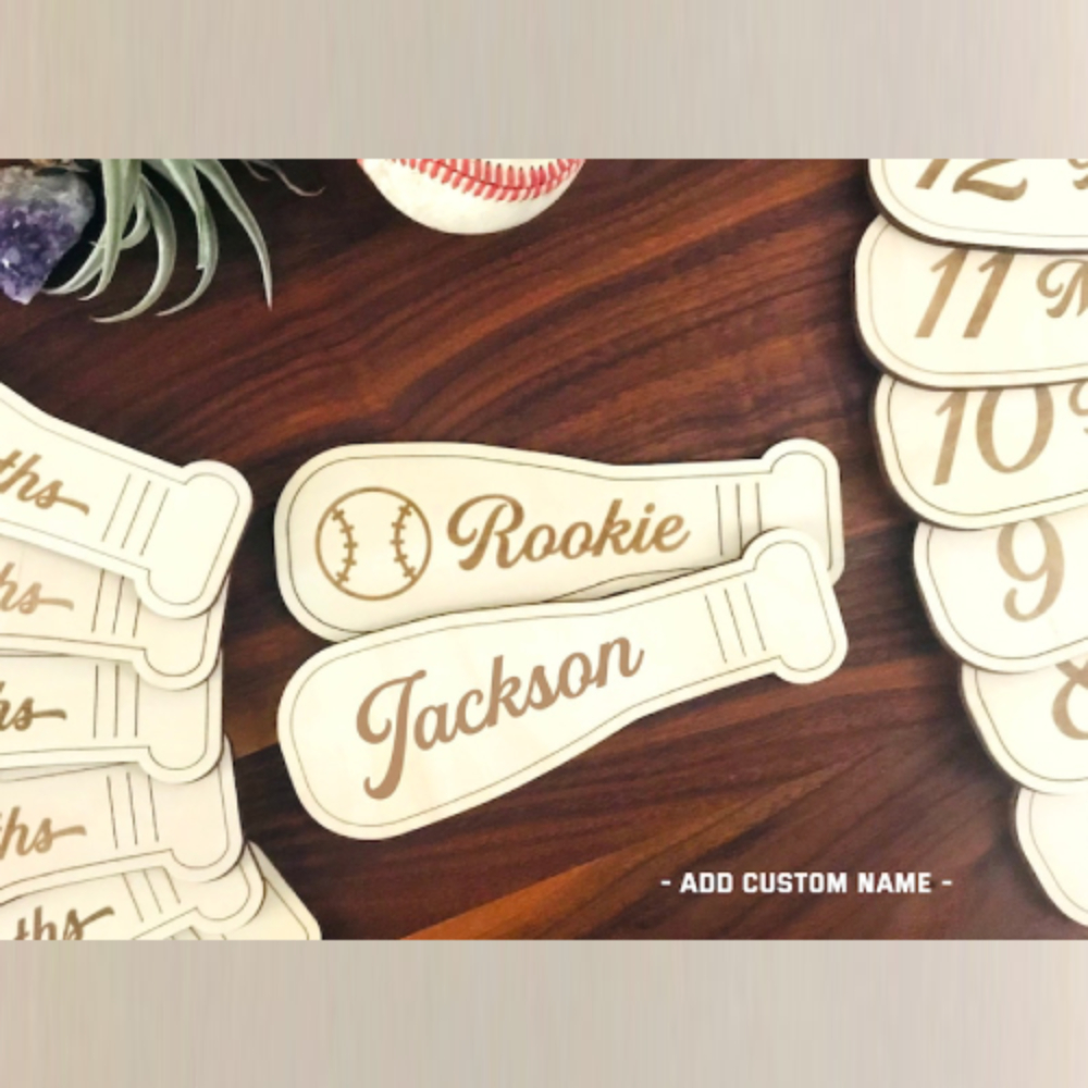 Baseball Baby Milestone Cards, Baby Shower Gift, Baseball Baby Shower, Baseball Baby Sign, Baby Milestone Cards, Baseball Baby Gift