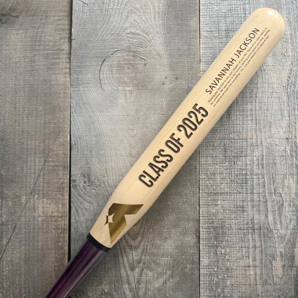Senior Girl Graduation gift, leave a customizable engraved message for your daughter to cherish forever. Great for any Softball Player!