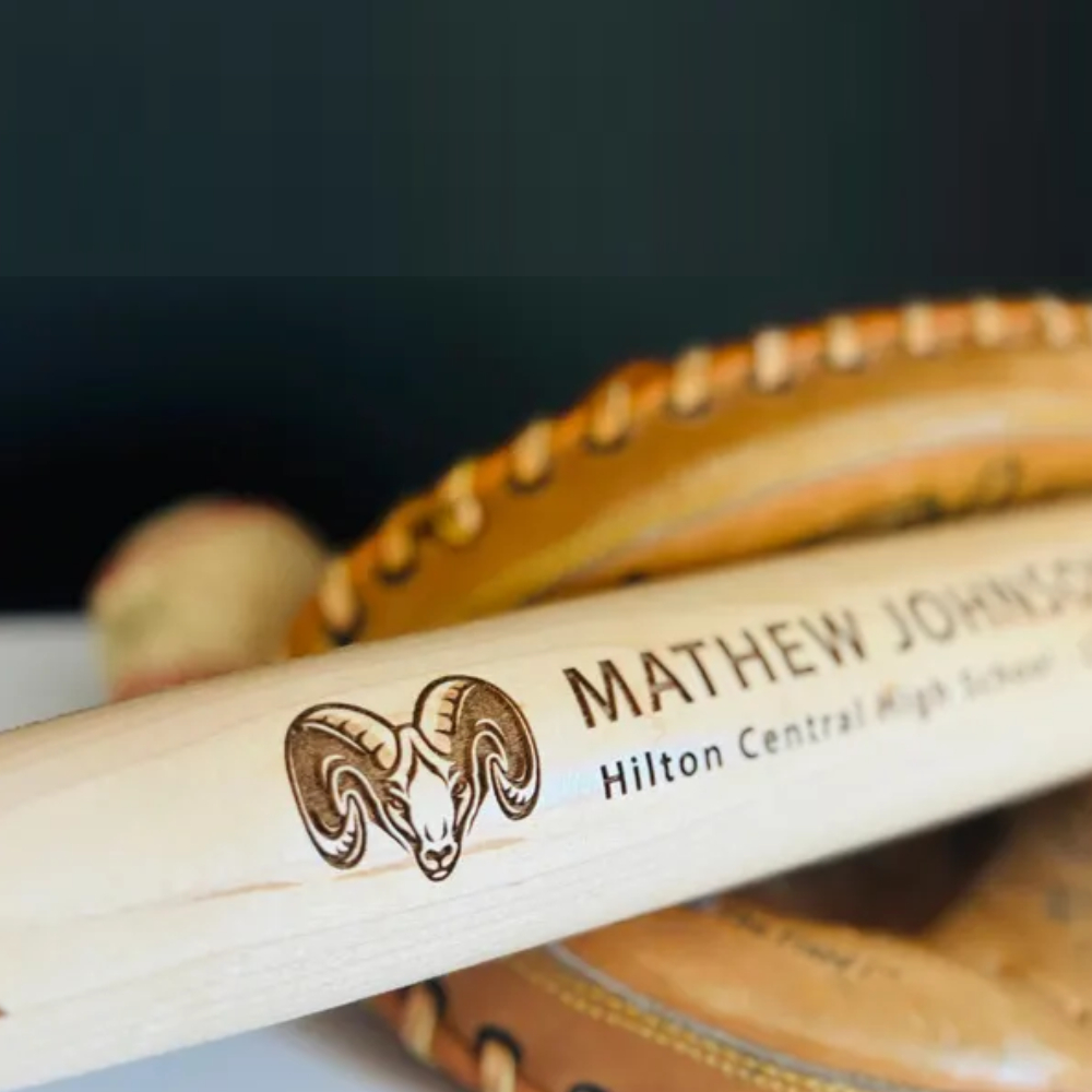 Graduation or Team Commencement Gift, Personalized Engraved Baseball Bat, Great present for son/daughter leading into their senior year.