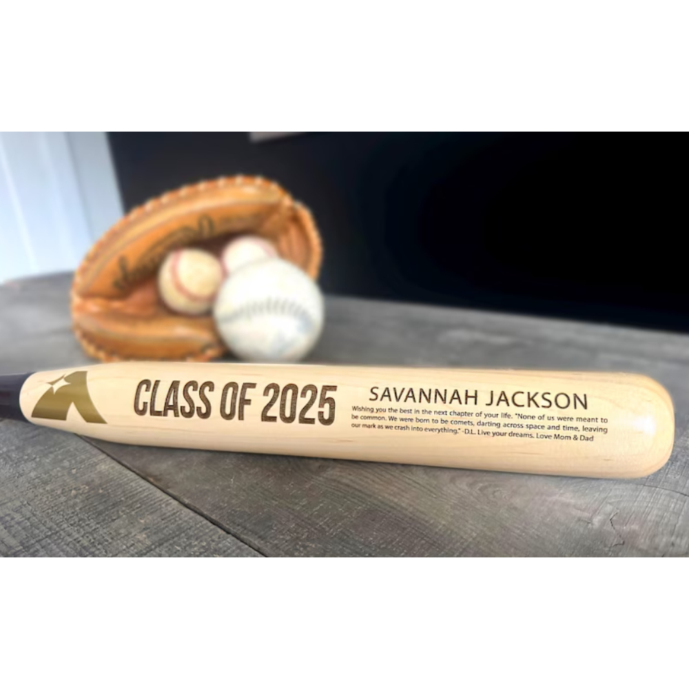 Senior Girl Graduation gift, leave a customizable engraved message for your daughter to cherish forever. Great for any Softball Player!
