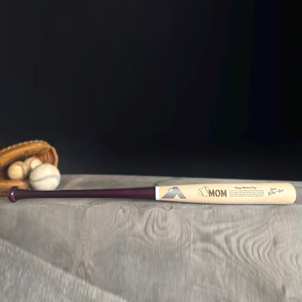 Custom Mother's Day Baseball Gift with a Personal Message