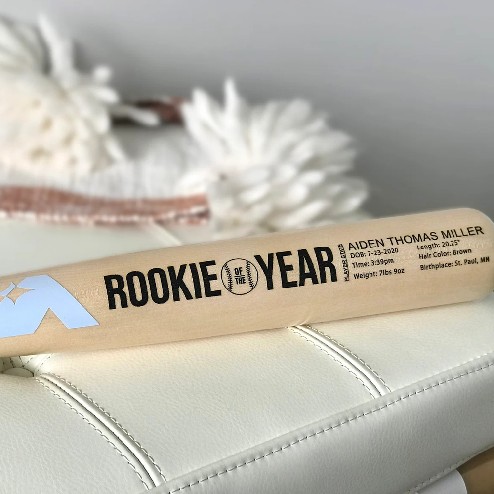 Baseball Baby, Baby Gift, Newborn Gift, Unique Newborn Gift,Baby Baseball Bat, New Dad Gift, New Mom Gift, Newborn, Baby