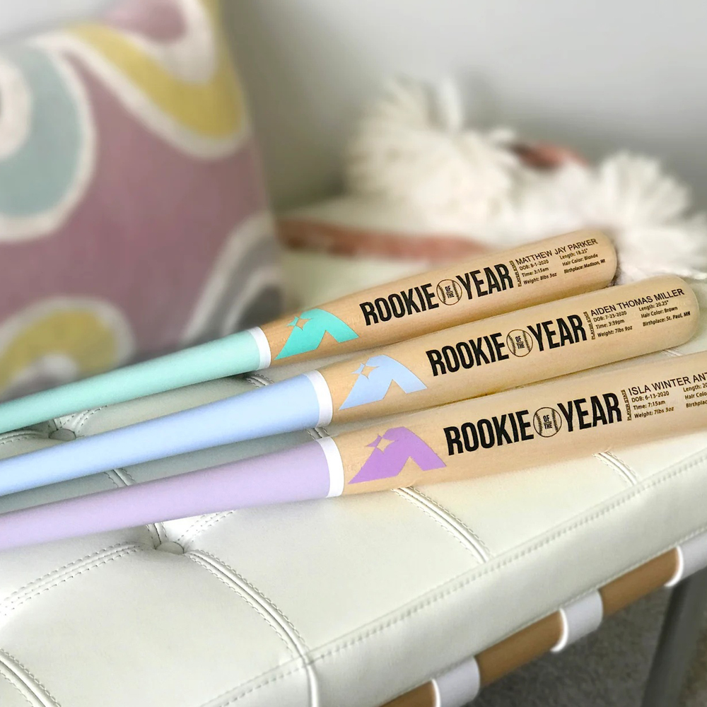 Baseball Baby, Baby Gift, Newborn Gift, Unique Newborn Gift,Baby Baseball Bat, New Dad Gift, New Mom Gift, Newborn, Baby